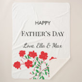 Gezellige vaderdag deken (Voorkant)