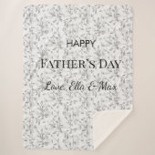 Gezellige vaderdag deken (Voorkant)