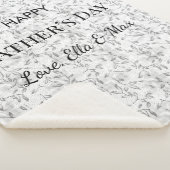 Gezellige vaderdag deken (3/4)