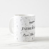 Gezellige vaderdag deken koffiemok (Voorkant links)