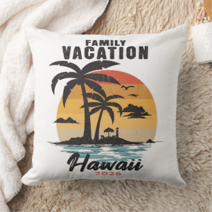 Gezellige vakantie Hawaï 2026 Tropisch Kussen