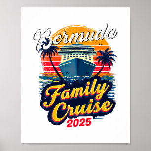 Gezellige vakantie Vakantie squad familie cruise B Poster