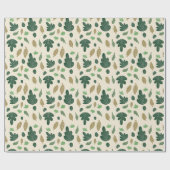 Gezellige val laat inpakpapier (Vlak)