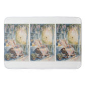 Gezellige veranda met quilt en limonade charme badmat (Voorkant)