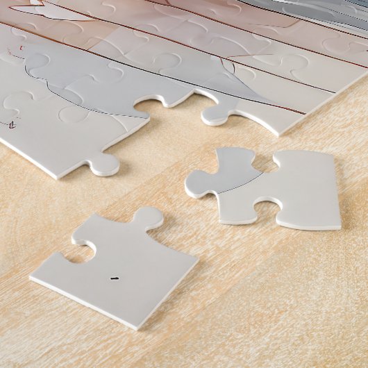 Gezellige veranda met quilt en limonade charme legpuzzel (Zijkant)