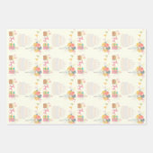 Gezellige verjaardag Kaart Inpakpapier Vel (Voorkant 2)