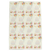 Gezellige verjaardag Kaart Medium Cadeauzakje (Achterkant)