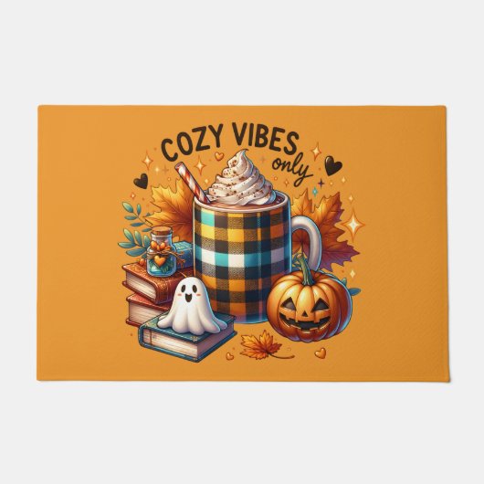 Gezellige Vibes Herfst Vloermat Deurmat (Voorkant)