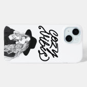 Gezellige Vibes iPhone Case (Achterkant (horizontaal))