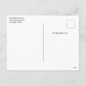 Gezellige Victoriaans open haard kerst Feestdagenkaart (Achterkant)