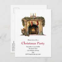 Gezellige Victoriaans open haard kerst