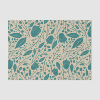 Gezellige Vintage Christmas Bliss Blue Tissuepapier