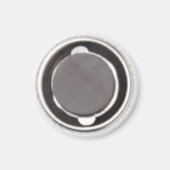Gezellige Vorm, Huiselijk Comfort Magneet (Achterkant)