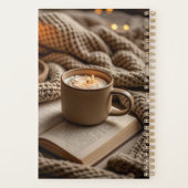 Gezellige warme avondkaarsen en deken planner (Achterkant)