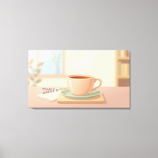 Gezellige warmte canvas afdruk (Voorkant)