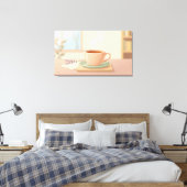 Gezellige warmte canvas afdruk (Insitu (Slaapkamer))
