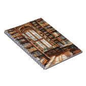 Gezellige Waterverf Bibliotheek Notitieboek (Rechterzijde)