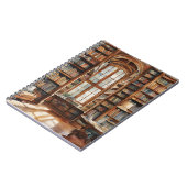 Gezellige Waterverf Bibliotheek Notitieboek (Linkerzijde)