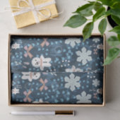 Gezellige Whimsical Kerst Kussenhoes Tissuepapier (Geschenk)