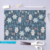 Gezellige Whimsical Kerst Kussenhoes Tissuepapier (Craft)