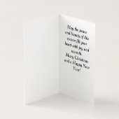 Gezellige Winter Cabin Kaart (Binnen)