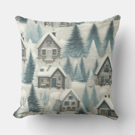 Gezellige Winter Cabin Kussen