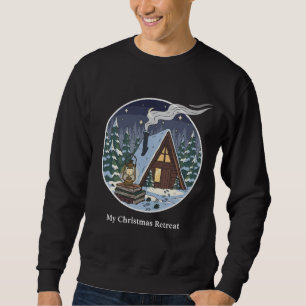 Gezellige Winter Chalet Kerst Leesvakantie Trui