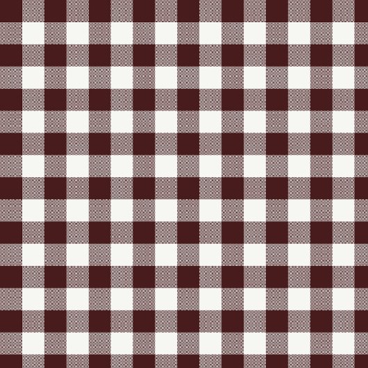 Gezellige winter geruite keukenhanddoek