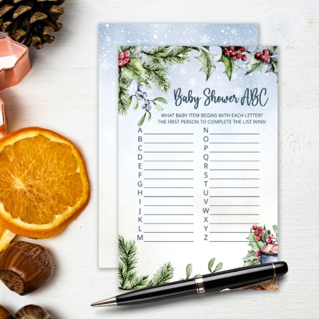 Gezellige Winter Hot Cocoa Sneeuwig Baby shower AB (Creator heeft geüpload)