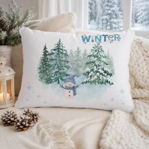 Gezellige Winter Huisdecoratie Accent Kussen