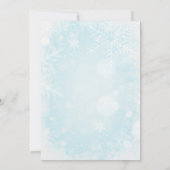 Gezellige Winter Rowan bessen boeket bruiloft Kaart (Achterkant)