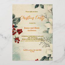 Gezellige winter sneeuw groen kerstfeest