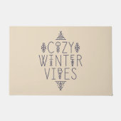 Gezellige Winter Vibes Design Deurmat (Voorkant)