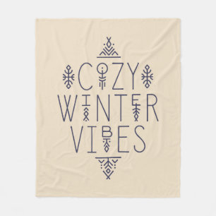 Gezellige Winter Vibes Design Fleece Deken