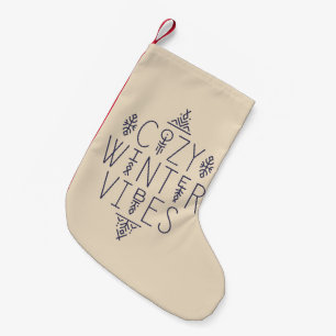 Gezellige Winter Vibes Design Kleine Kerstsok