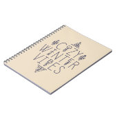 Gezellige Winter Vibes Design Notitieboek (Linkerzijde)