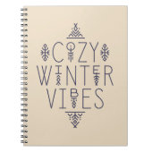 Gezellige Winter Vibes Design Notitieboek (Voorkant)