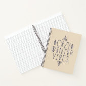 Gezellige Winter Vibes Design Notitieboek (Binnen)