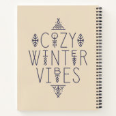 Gezellige Winter Vibes Design Notitieboek (Achterkant)