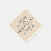 Gezellige Winter Vibes Design Servet (Hoek)