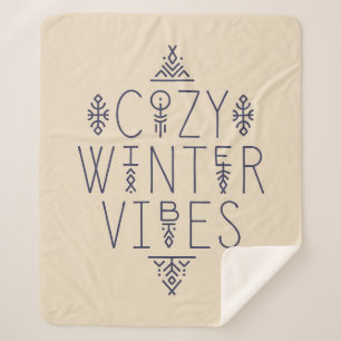 Gezellige Winter Vibes Design Sherpa Deken