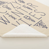 Gezellige Winter Vibes Design Sherpa Deken (3/4)