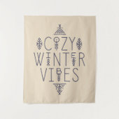 Gezellige Winter Vibes Design Wandkleed (Voorkant)