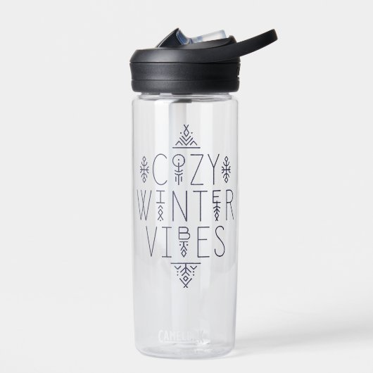 Gezellige Winter Vibes Design Waterfles (Links)