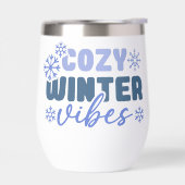 Gezellige Winter Vibes - Snowflake Typografie (Links)