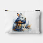 Gezellige winter wenst een grappig speciaal konijn etui (Voorkant)