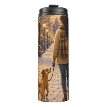 Gezellige winteravondwandeling met mijn beste vrie
