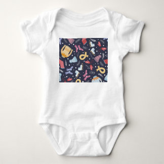 Gezellige wintergebreide naadloze Vintage Romper