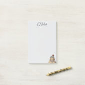Gezellige Winterhondennotities Post-it® Notes (Op bureau)