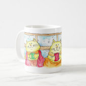 Gezellige Winterkatten MOK van Nicole Janes (Voorkant links)